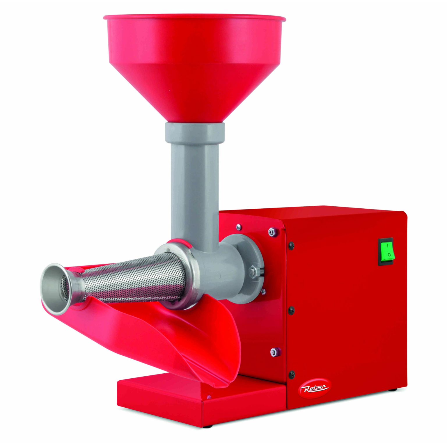 PASSAPOMODORO ELETTRICO N.3 CARENATO ROSSO – accessori plastica