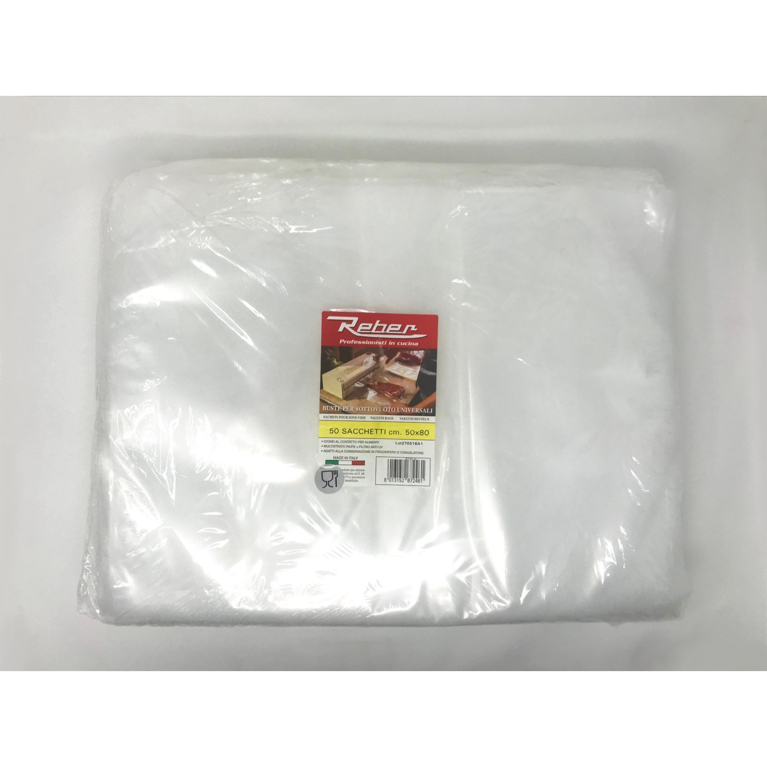 BUSTA 50 SACCHETTI GOFFRATI cm. 50×80 – crt. 4 pz.