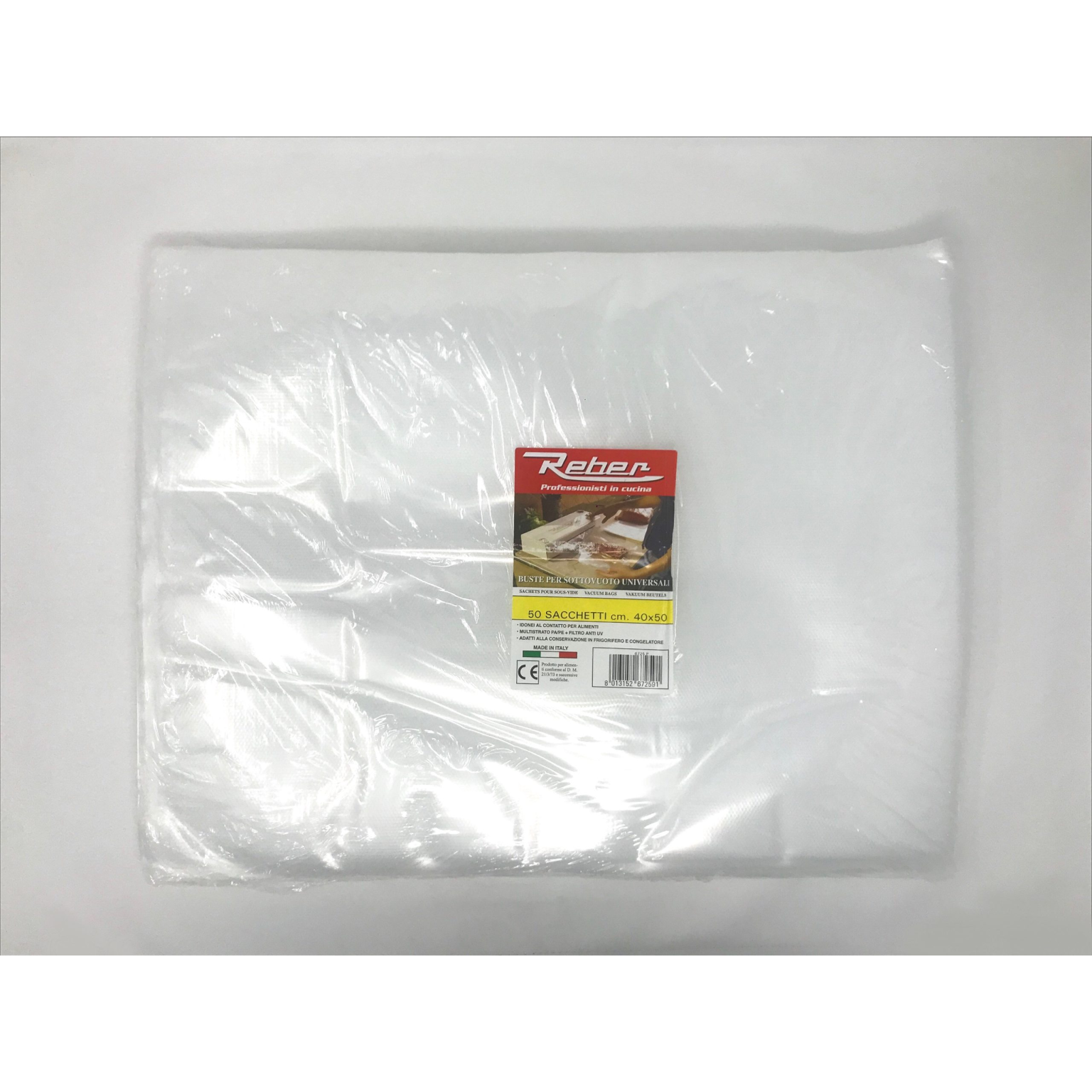 BUSTA 50 SACCHETTI GOFFRATI cm. 40×50 – crt. 8 pz.
