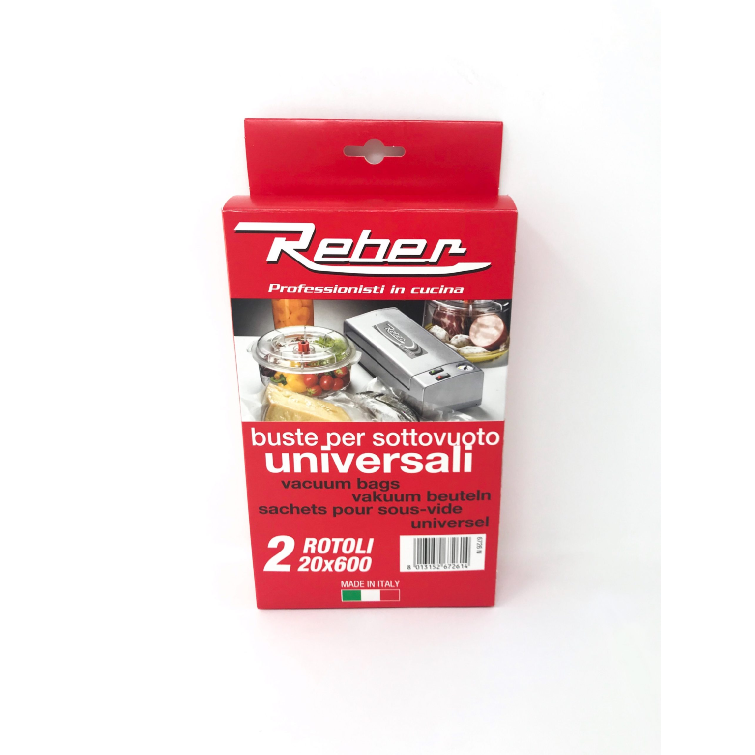 SCATOLA DUE ROTOLI largh. cm. 20 x 6 metri – crt. 15 pz.