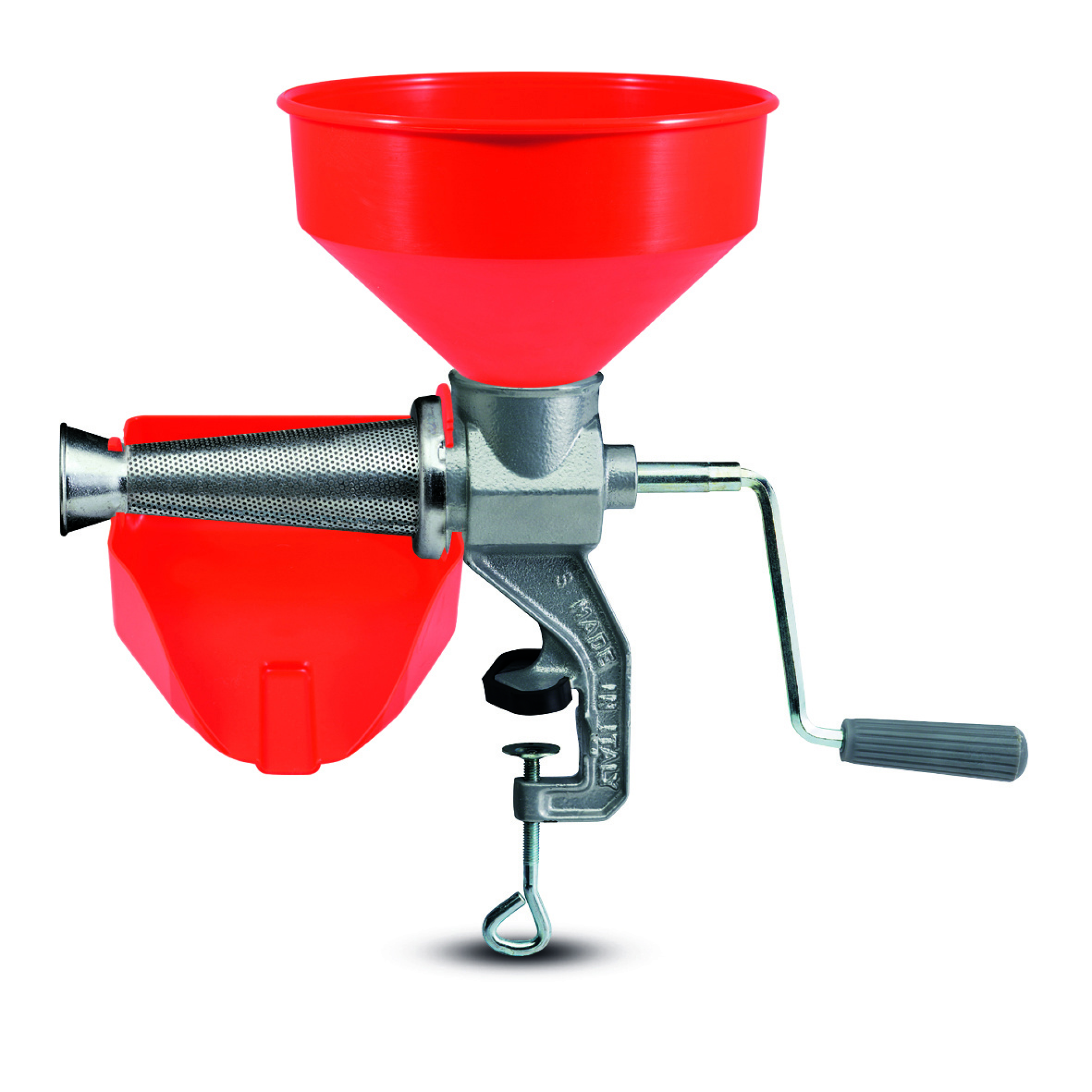 SPREMIPOMODORO N.3 MANUALE con accessori plastica – Filtro Inox 18/10
